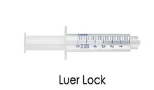 LUER-LOCK PLASTIC SYRINGES 10ML (POLYETHYLENE BARRELS / POLYPROPYLENE PLUNGERS)